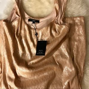 Tart Collection Blush Sequin Dress L NWT! Sexy! 2B1